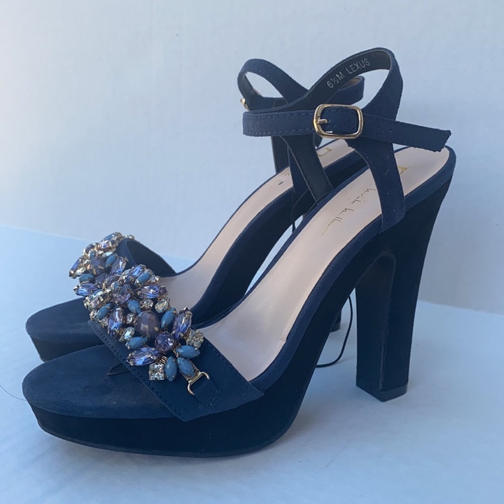 New N BY NICOLE MILLER Lexus Heels SZ 6.5